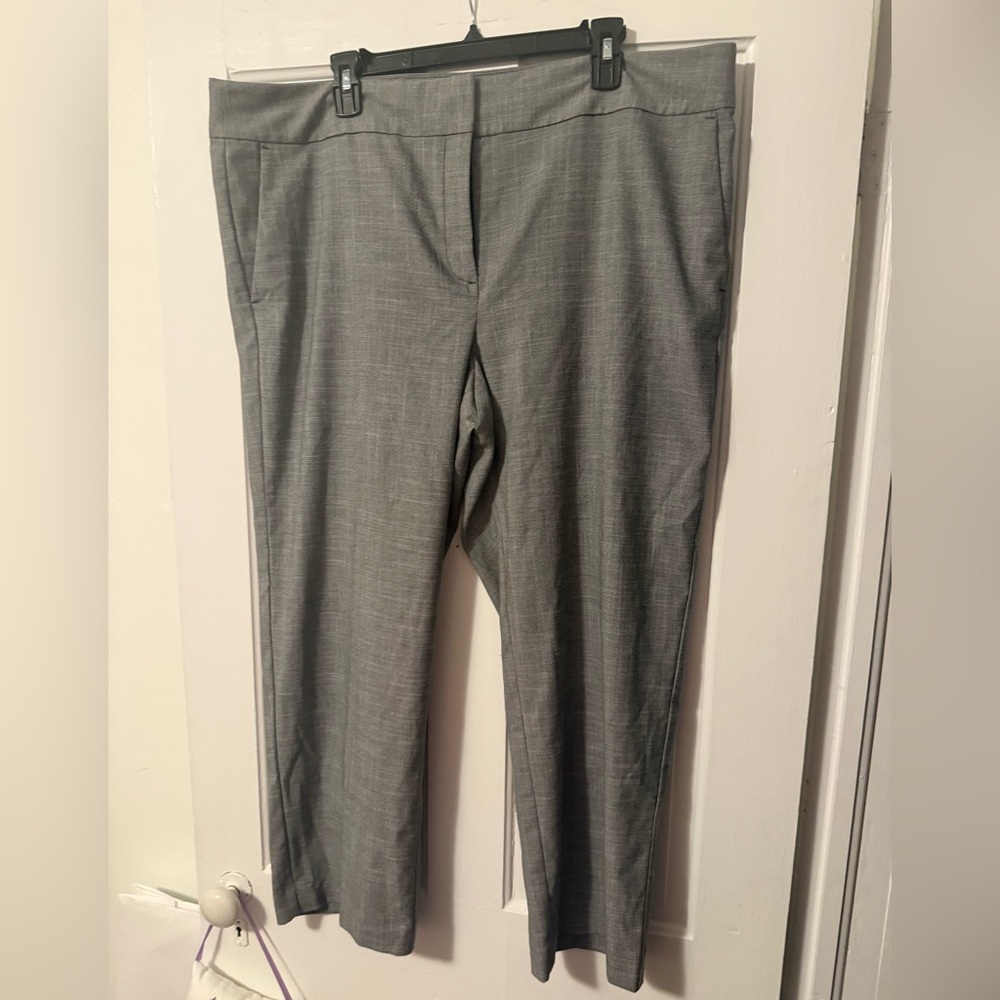 Loft Outlet Gray Dress Pencil Pant
